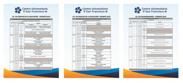 INFORMACIÓN IMPORTANTE - LIC. EN PSICOPEDAGOGÍA Y CIENCIAS DE LA EDUCACIÓN