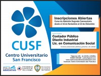 Ingreso 2021: Inscripciones abiertas para las carreras del CRES San Francisco